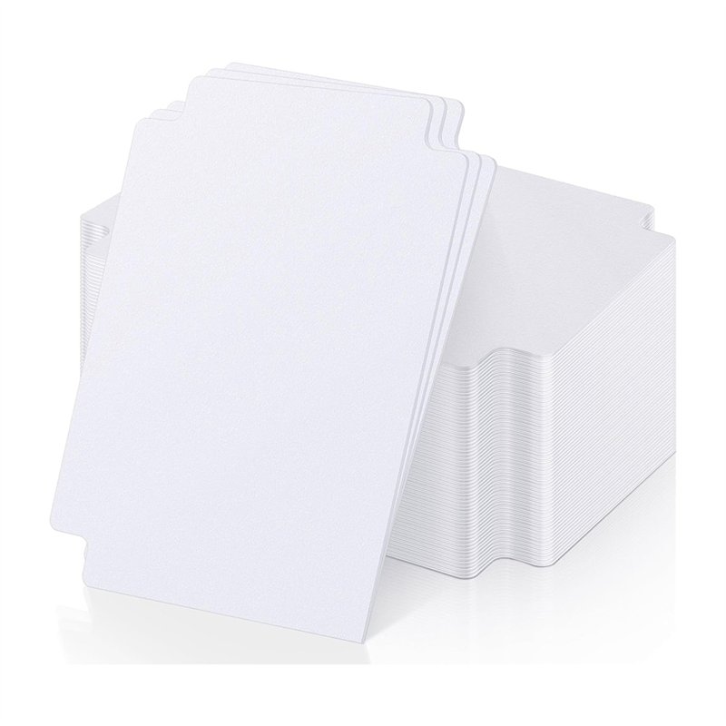 Card Index Box - AT21-ブランクカードボックス 120 個 トレーディングカードディバイダー カードソートトレイ カードセパレーター