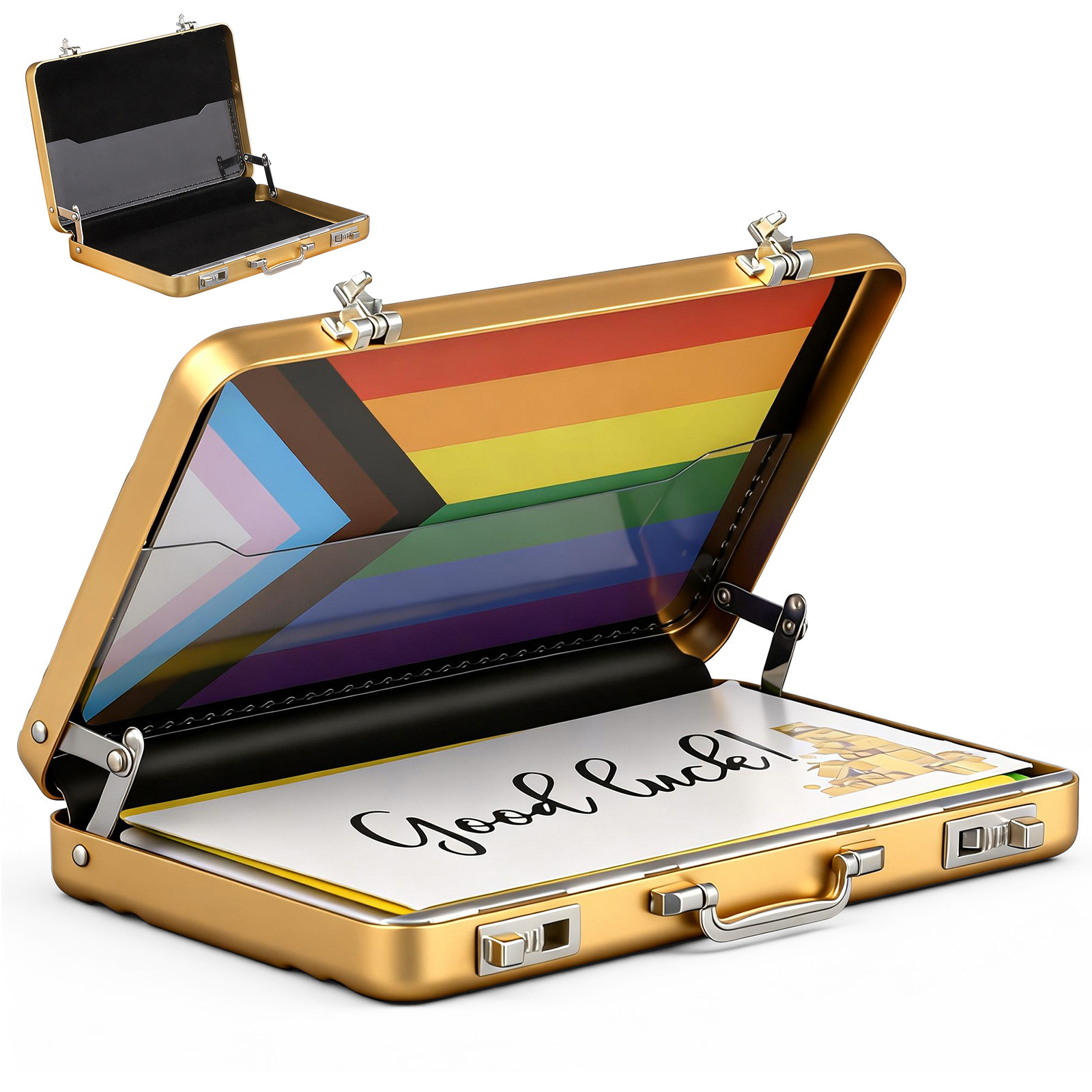 名刺ボックス アルミ製 スタイリッシュな金属デザイン スナッ - Card Index Box のレビューと価格