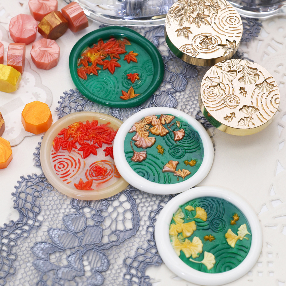 25 ミリメートル花ワックスシールスタンプレトロシールスタン - Wax Seal Stamp Set のレビューと価格