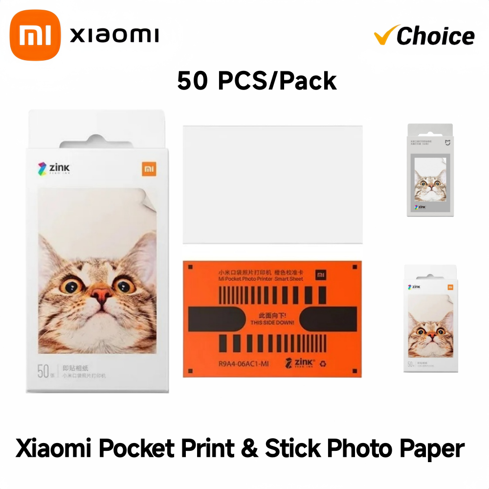 Xiaomi ZINKポケットフォトペーパー 3インチ 自己 - Ink Blotter Paper のレビューと価格