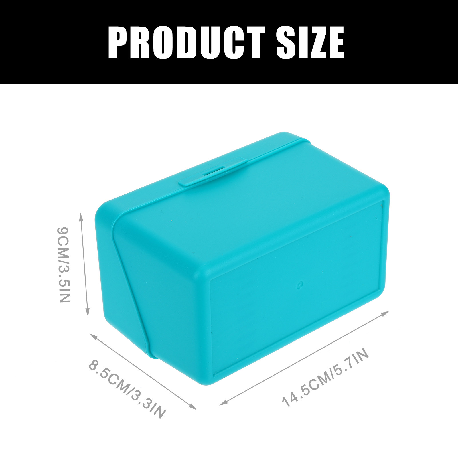 4枚入りインデックスカードデスクトップ収納ボックス プラスチ - Index Card Holder のレビューと価格